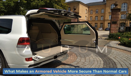 What Makes An Armored Vehicle More Secure Than Normal Cars