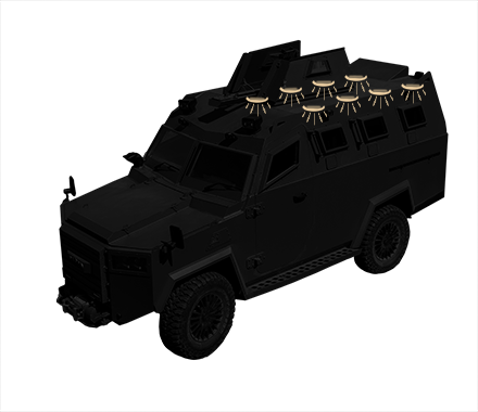  Individual lighting for each crew member of the armored personnel carrier А-Series