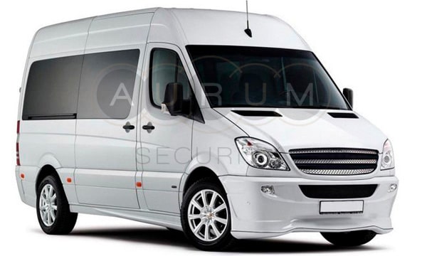 Armored Minibus based on Mercedes Sprinter VPAM 7/ VPAM 10