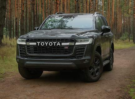 Бронированный автомобиль на базе Toyota Land Cruiser 300