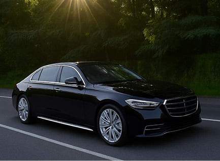 Gepanzertes Fahrzeug auf Basis der Mercedes-Benz S-Klasse